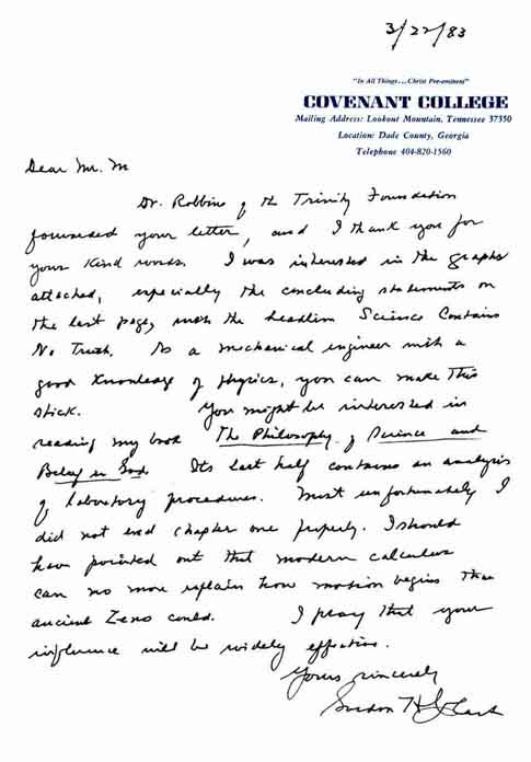 Clark Letter